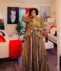 Golden Chain Maxi Dress