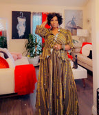 Golden Chain Maxi Dress
