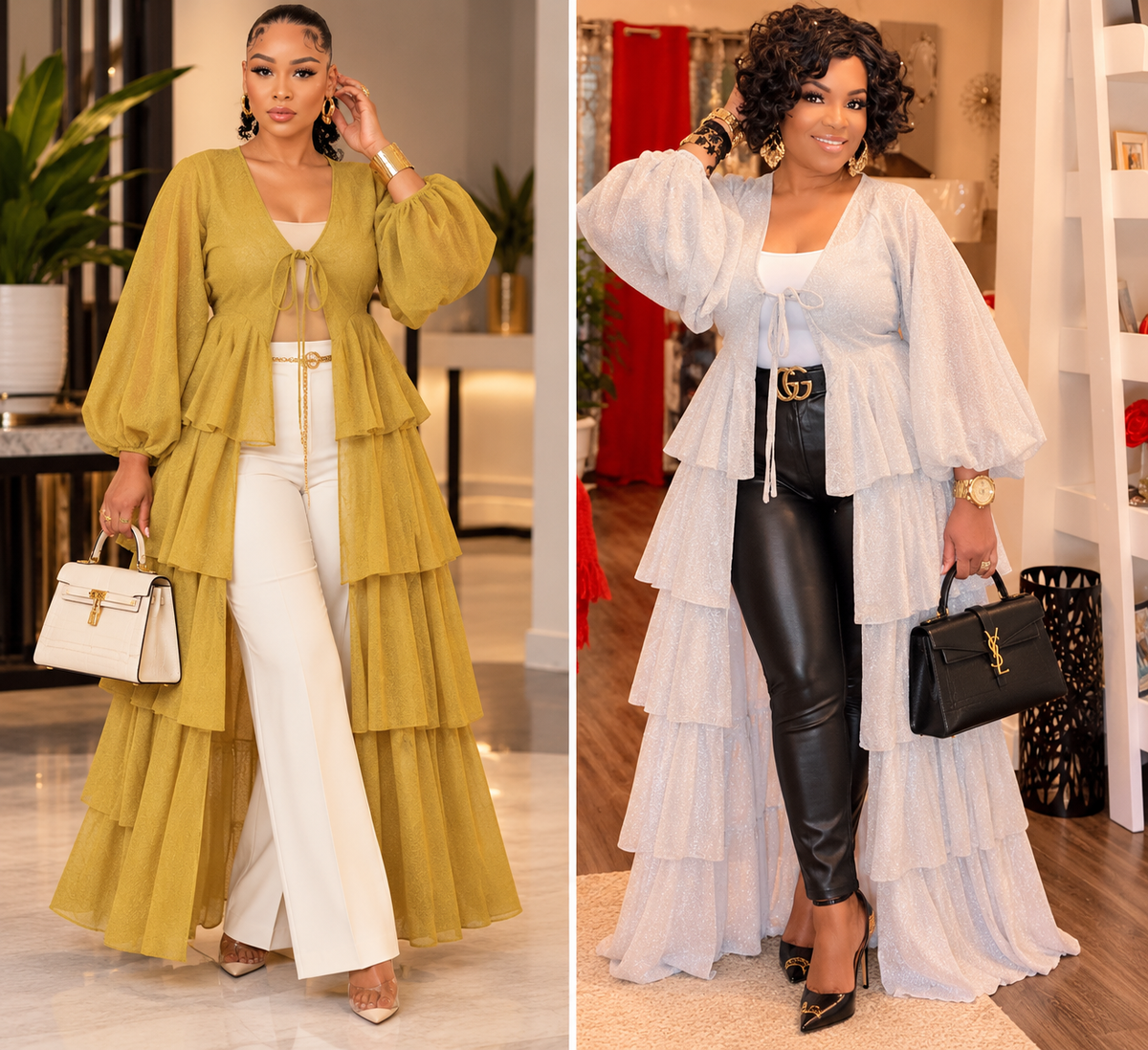 Long Layered Duster