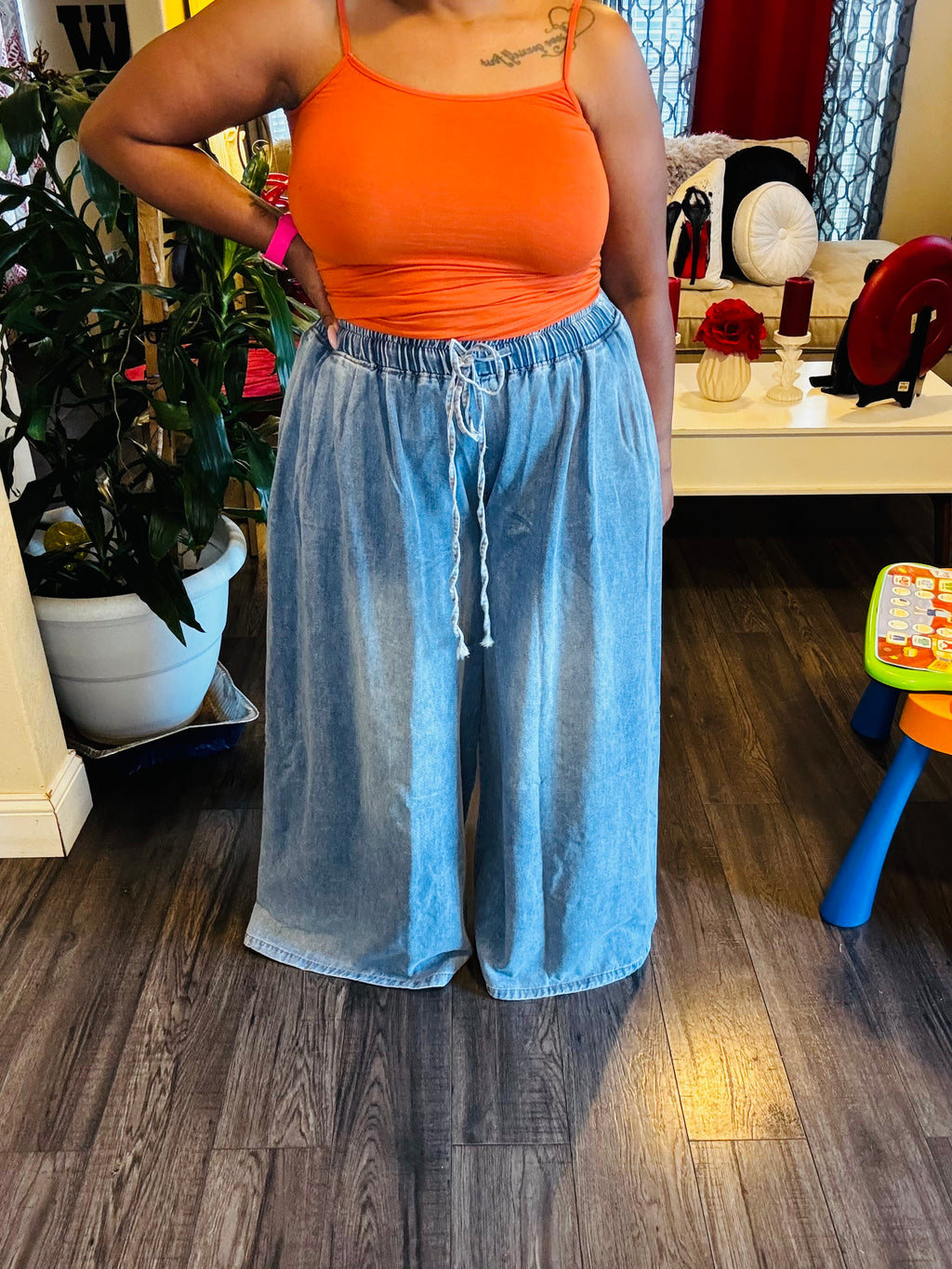 Cloud Wide-Leg Pants