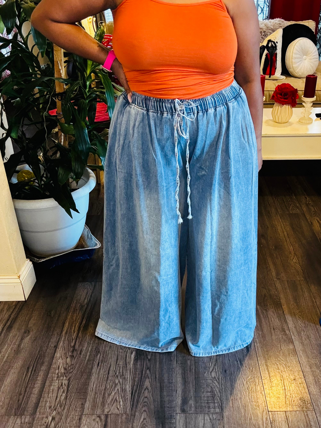 Cloud Wide-Leg Pants