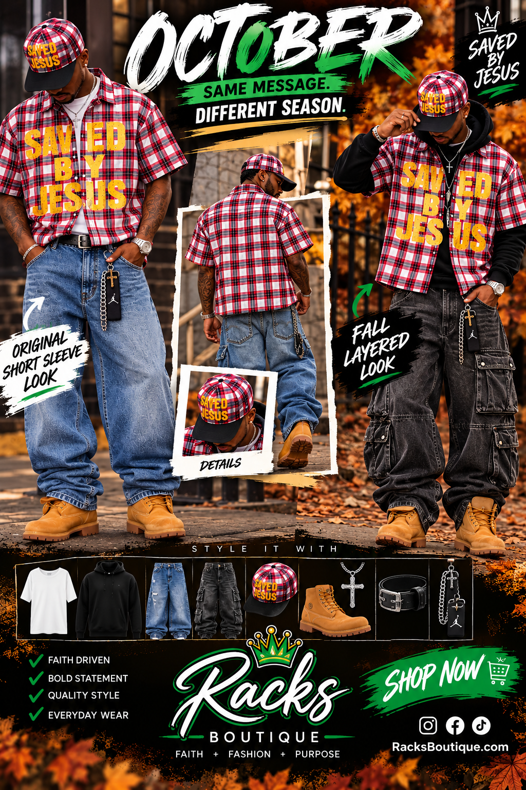 Saved By Jesus Set  (unisex)