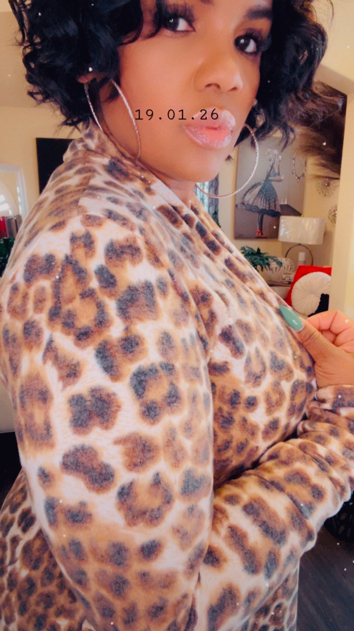 Plush Leopard Cozy Cardigan