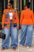 Repurposed Chic Blazer 🧡