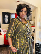 Golden Chain Maxi Dress