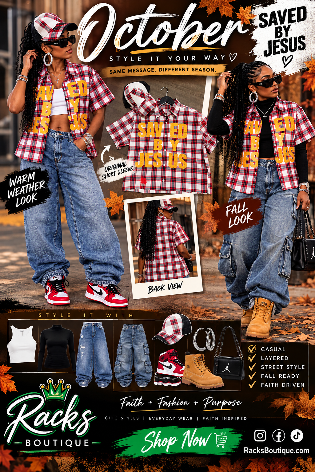Saved By Jesus Set  (unisex)
