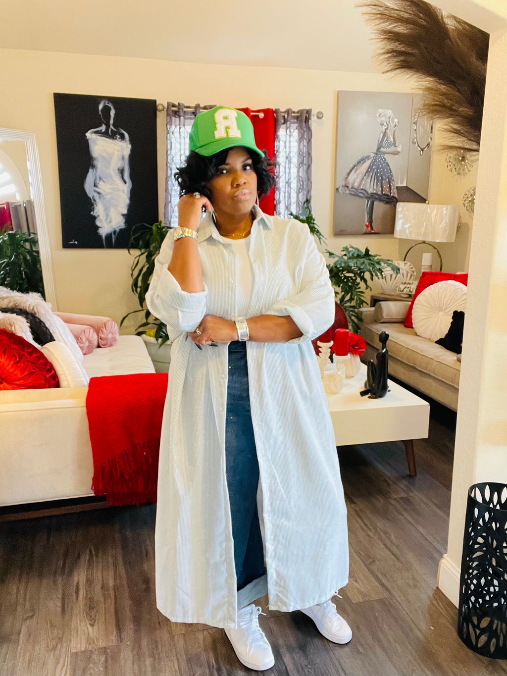 Grace Linen Shirt Dress