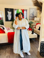 Grace Linen Shirt Dress