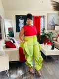 Chic Flow Ruffle Jogger Pants