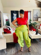 Chic Flow Ruffle Jogger Pants
