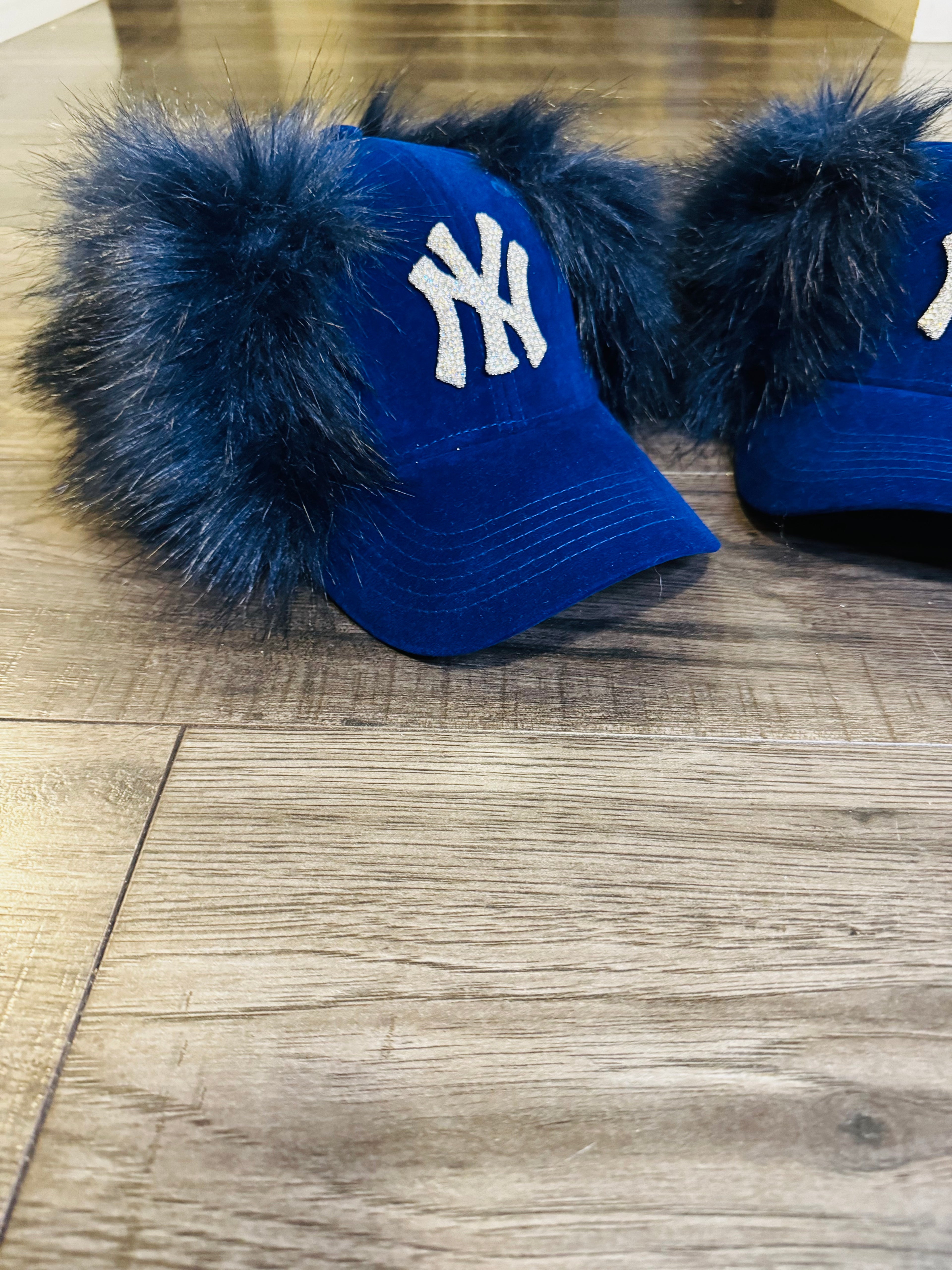 Luxury Statement Fur NY Cap