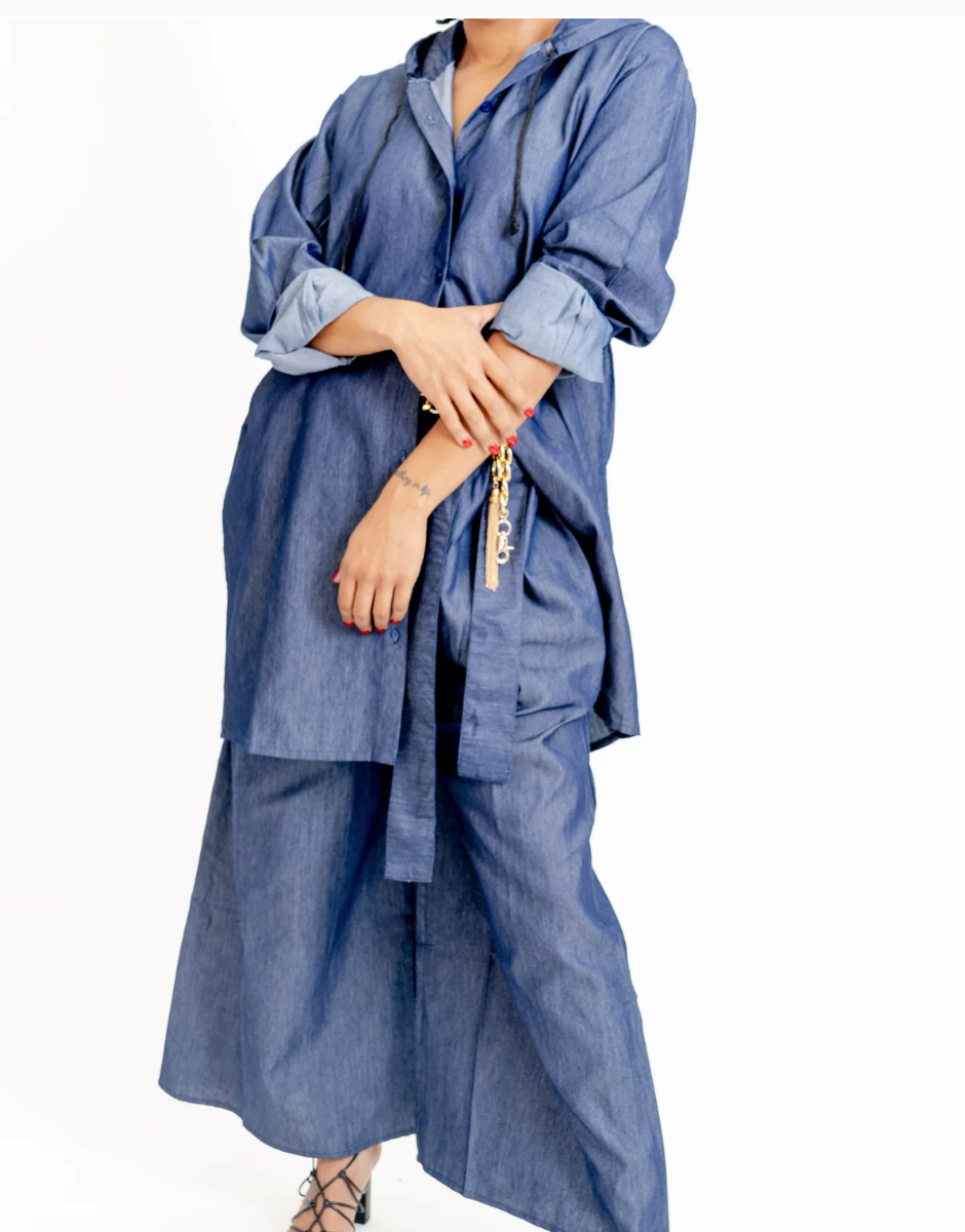 Denim Oversized two Piece