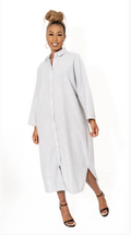 Grace Linen Shirt Dress