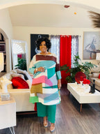 Divine Casual Color Block Set