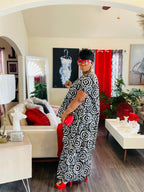 Extra Wide-Leg Set Oversized Top