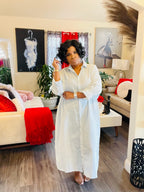 Grace Linen Shirt Dress